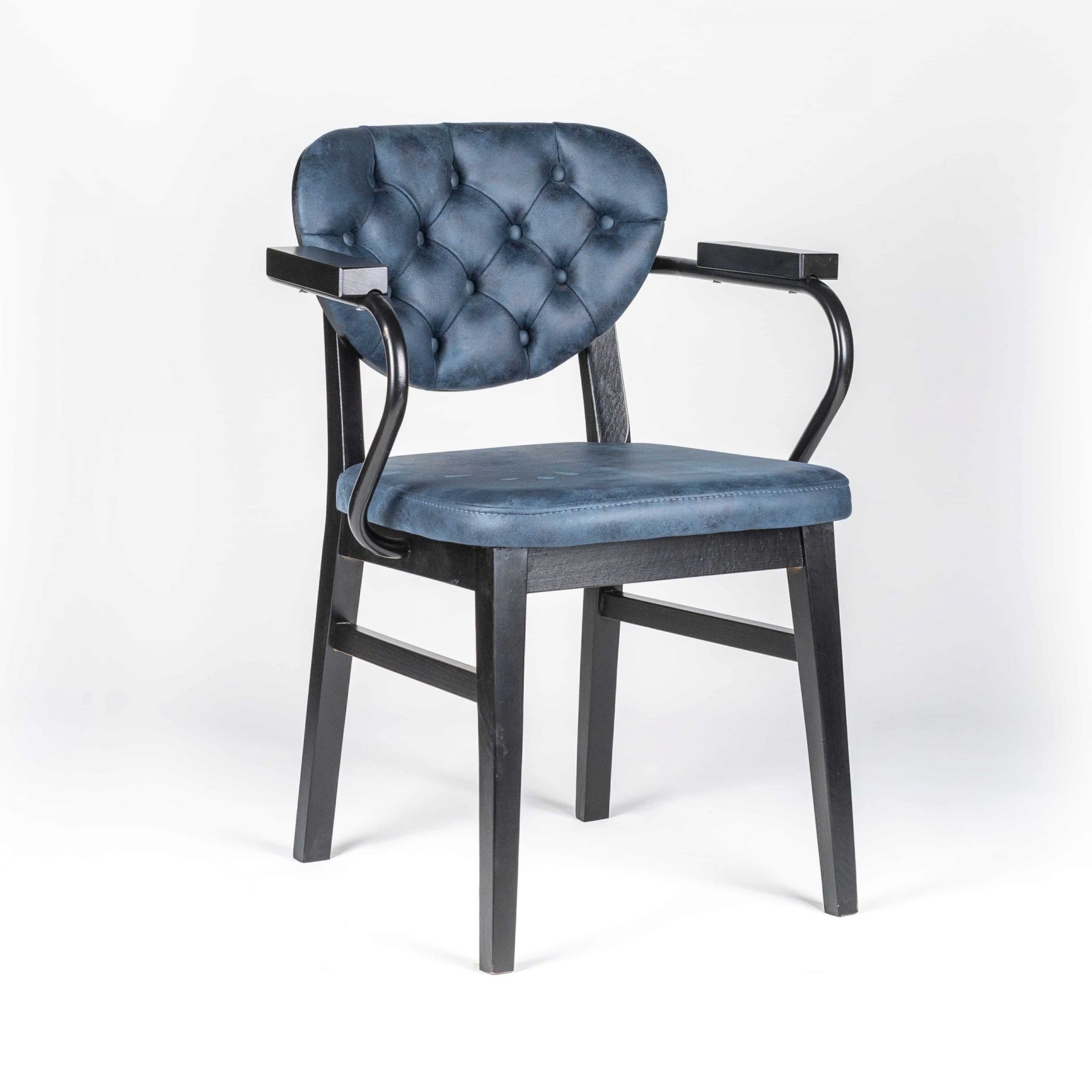 Leno Kollu Ahşap Sandalye